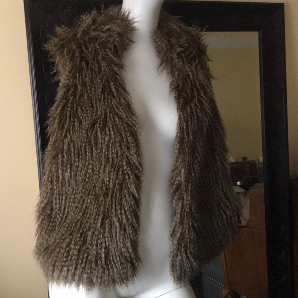 Michael Kors Faux Fur Vest